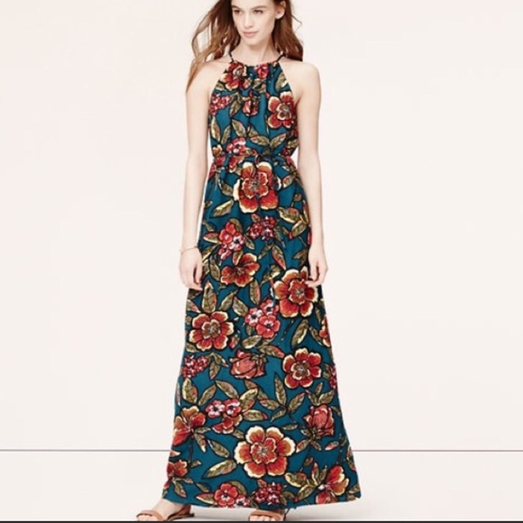 LOFT Dresses & Skirts - NWT LOFT Floral Maxi Dress